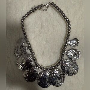 Silver Statement Necklace